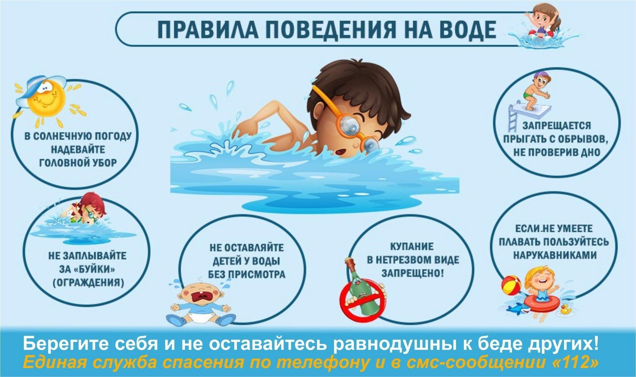 Правила безопасности на водоемах